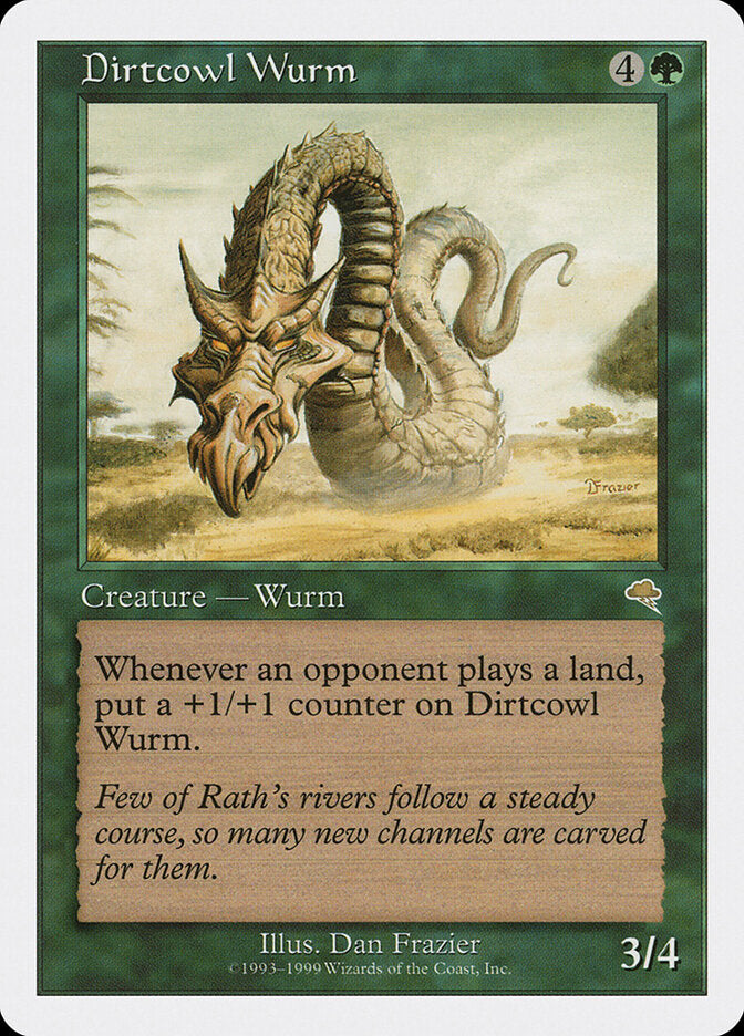 Vorme Crista de Pó / Dirtcowl Wurm - Magic: The Gathering - MoxLand