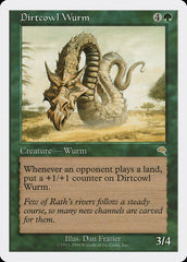 Vorme Crista de Pó / Dirtcowl Wurm - Magic: The Gathering - MoxLand