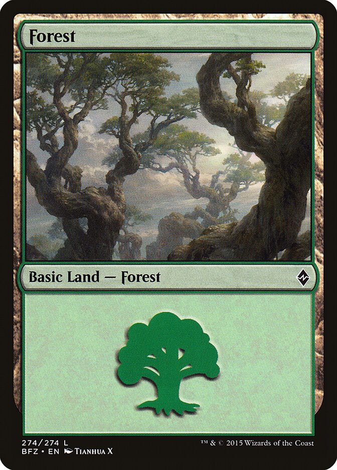 Floresta / Forest - Magic: The Gathering - MoxLand