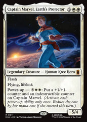 Captain Marvel, Earth's Protector - Magic: The Gathering - MoxLand