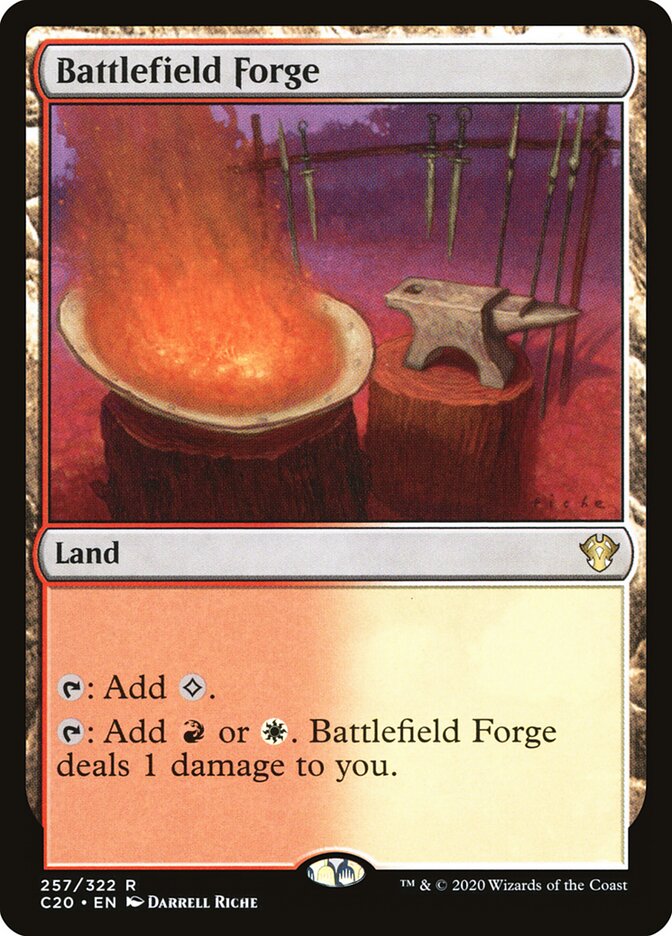 Forjaria do Campo de Batalha / Battlefield Forge - Magic: The Gathering - MoxLand