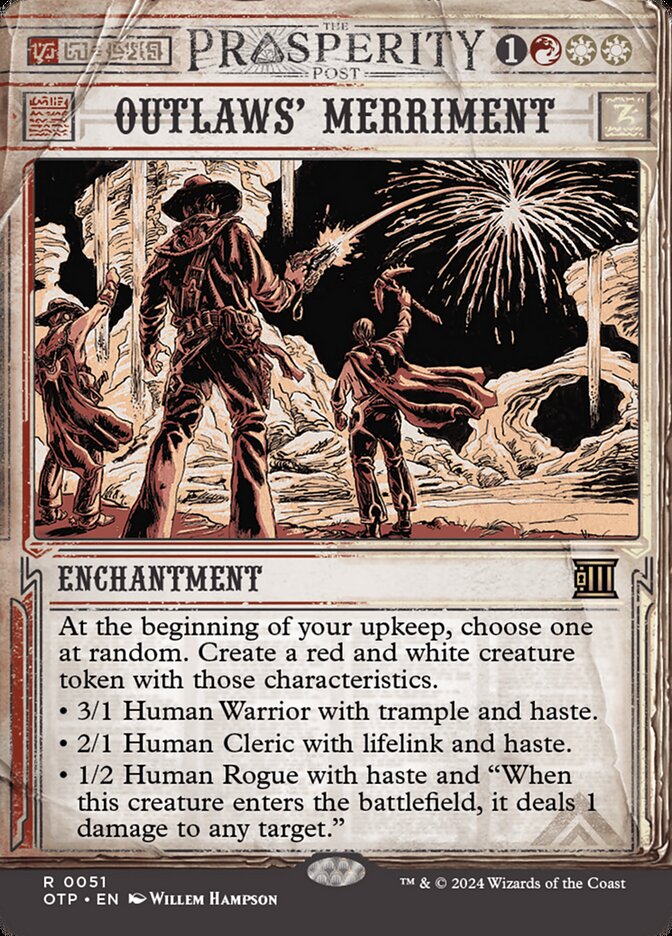 Alegria dos Fora da Lei / Outlaws' Merriment - Magic: The Gathering - MoxLand