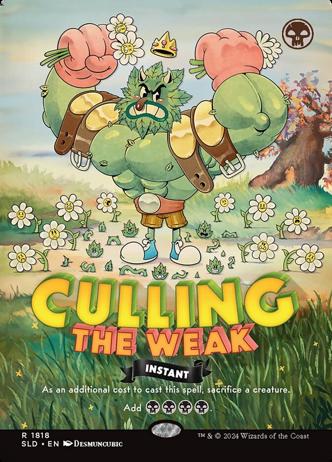 Apartar os Fracos / Culling the Weak - Magic: The Gathering - MoxLand