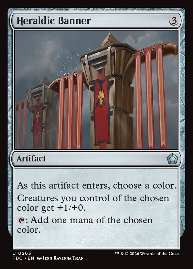 Estandarte Heráldico / Heraldic Banner - Magic: The Gathering - MoxLand