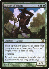 Avatar do Poder / Avatar of Might - Magic: The Gathering - MoxLand
