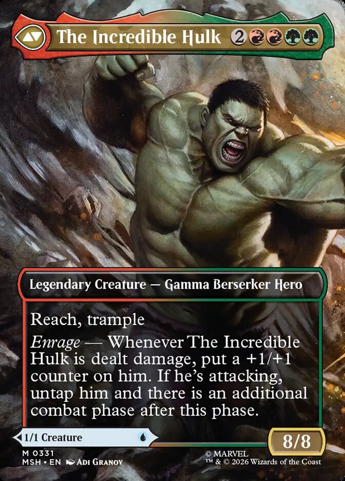 Bruce Banner / The Incredible Hulk - Magic: The Gathering - MoxLand