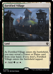 Aldeia Fortificada / Fortified Village - Magic: The Gathering - MoxLand