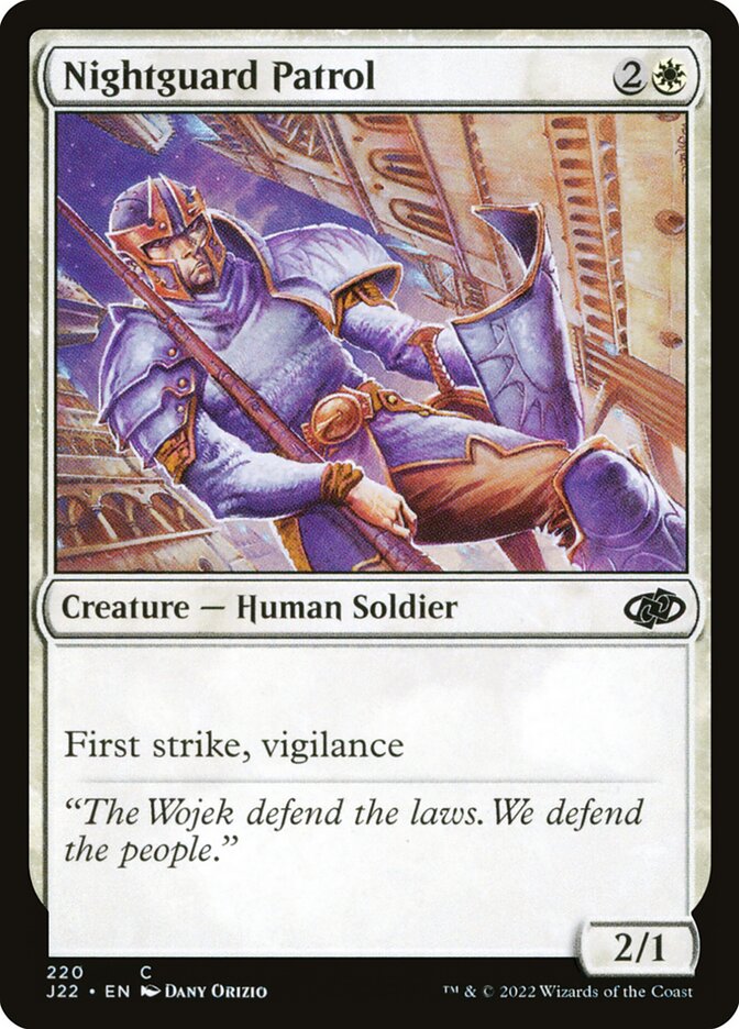 Patrulha Noturna / Nightguard Patrol - Magic: The Gathering - MoxLand