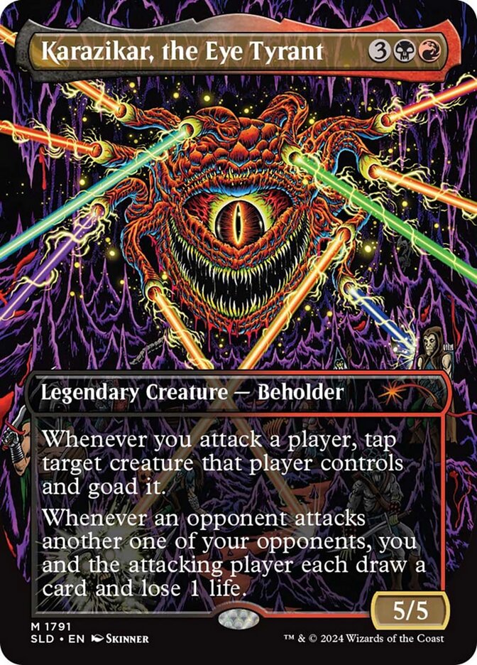Karazikar, o Olho Tirano / Karazikar, the Eye Tyrant - Magic: The Gathering - MoxLand