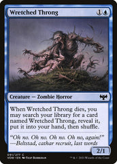 Multidão Abominável / Wretched Throng - Magic: The Gathering - MoxLand