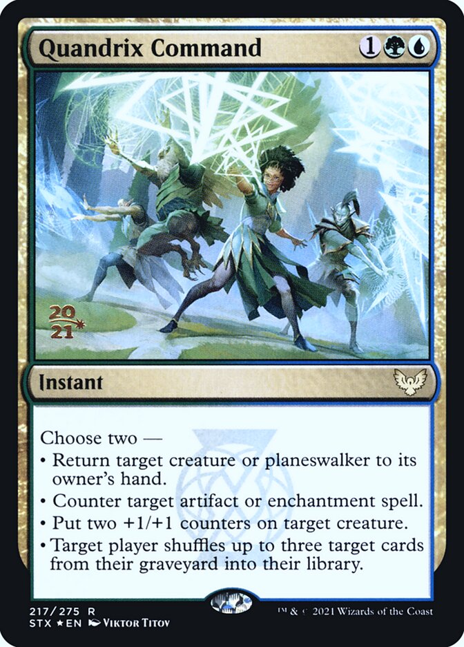 Comando de Quandrix / Quandrix Command - Magic: The Gathering - MoxLand