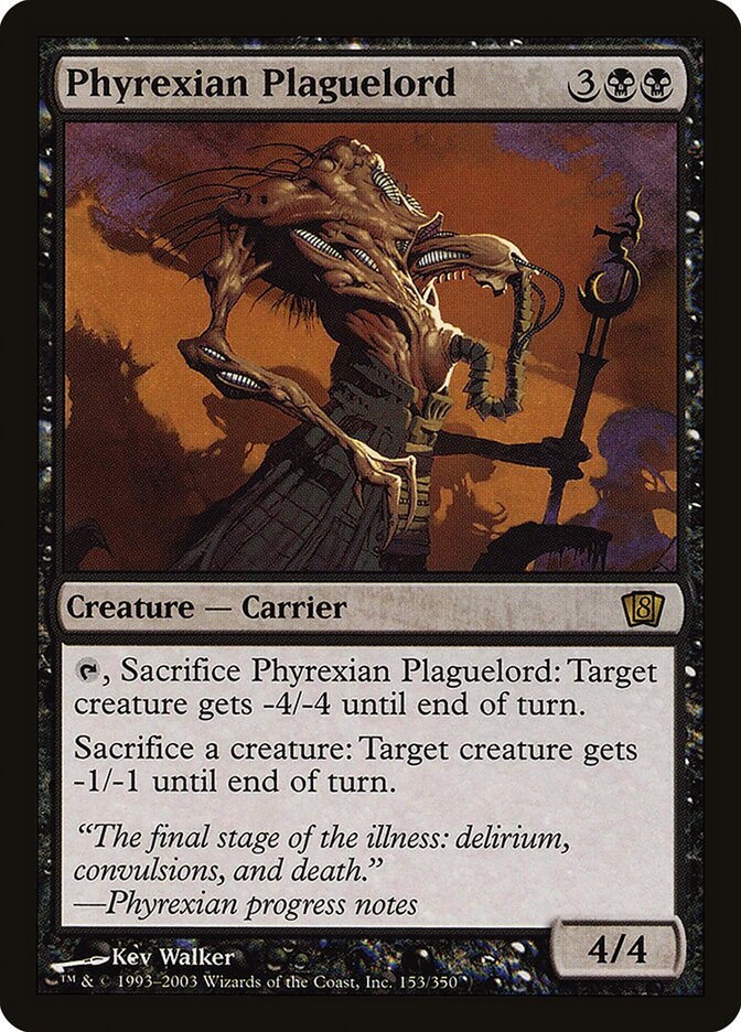 Senhor da Praga Phyrexiano / Phyrexian Plaguelord - Magic: The Gathering - MoxLand