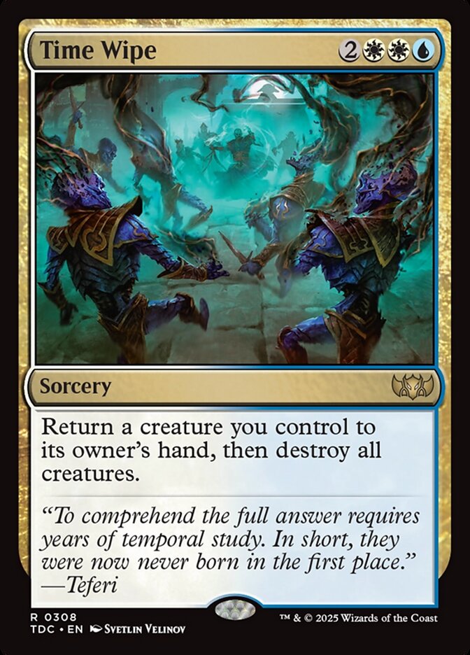 Limpeza Temporal / Time Wipe - Magic: The Gathering - MoxLand