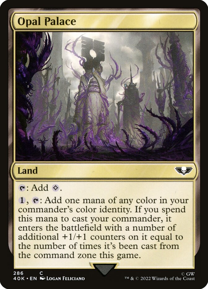 Palácio de Opala / Opal Palace - Magic: The Gathering - MoxLand