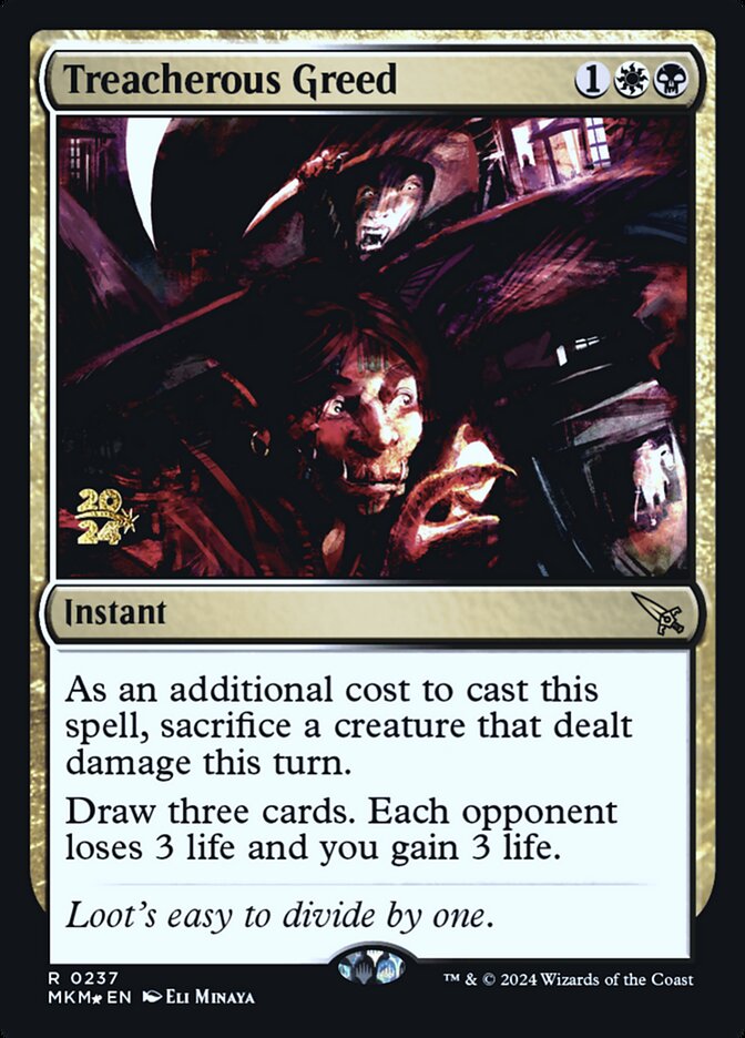 Ganância Traiçoeira / Treacherous Greed - Magic: The Gathering - MoxLand