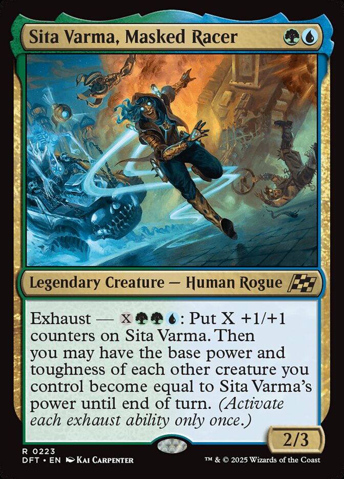 Sita Varma, Pilota Mascarada / Sita Varma, Masked Racer - Magic: The Gathering - MoxLand