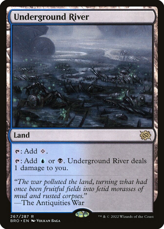 Rio Subterrâneo / Underground River - Magic: The Gathering - MoxLand
