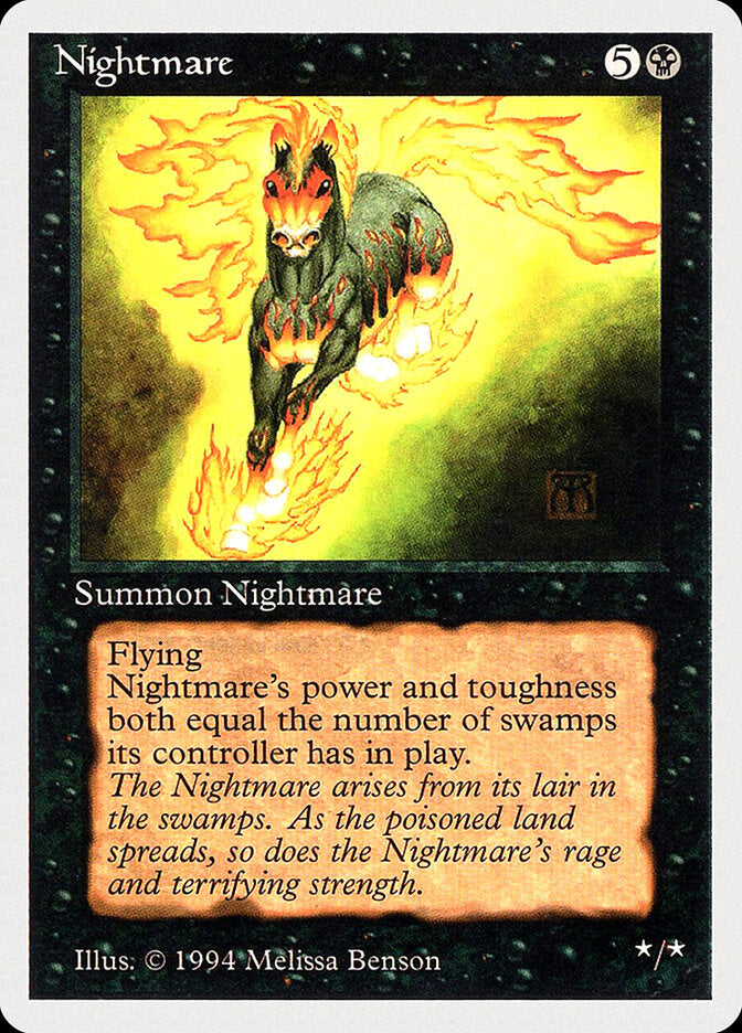 Pesadelo / Nightmare - Magic: The Gathering - MoxLand