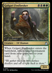 Achadista Golgari / Golgari Findbroker - Magic: The Gathering - MoxLand