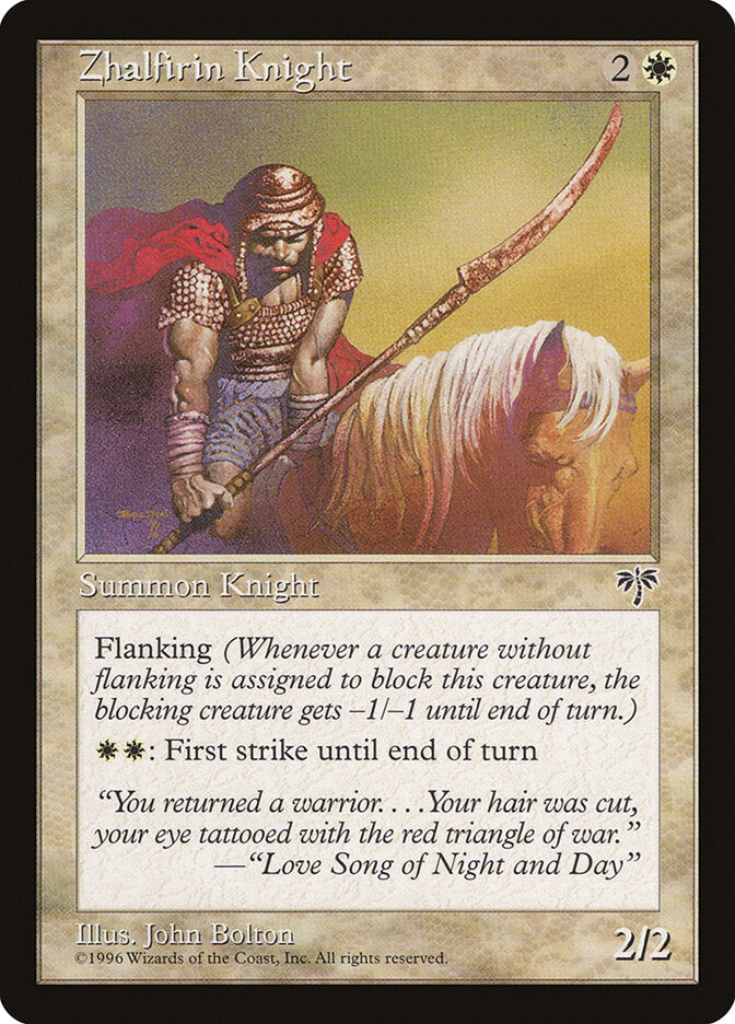 Cavaleiro Zhalfiriano / Zhalfirin Knight - Magic: The Gathering - MoxLand