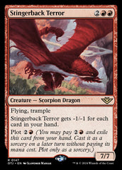 Terror Costespíneo / Stingerback Terror - Magic: The Gathering - MoxLand