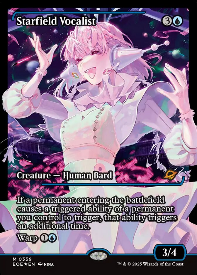 Vocalista do Campo Estelar / Starfield Vocalist - Magic: The Gathering - MoxLand