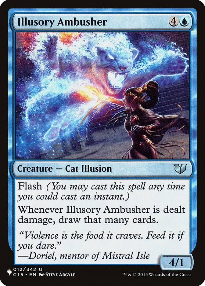 Emboscador Ilusório / Illusory Ambusher - Magic: The Gathering - MoxLand