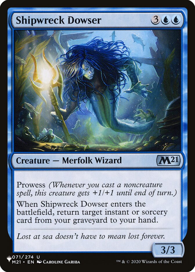 Vasculhador de Naufrágios / Shipwreck Dowser - Magic: The Gathering - MoxLand