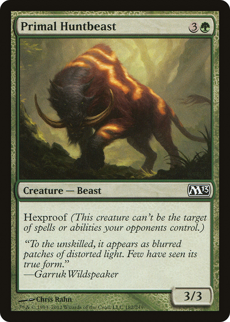 Fera de Caça Primal / Primal Huntbeast - Magic: The Gathering - MoxLand