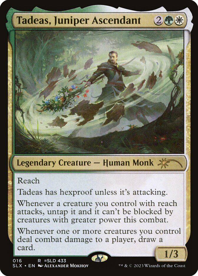 Tadeas, Juniper Ascendant - Magic: The Gathering - MoxLand