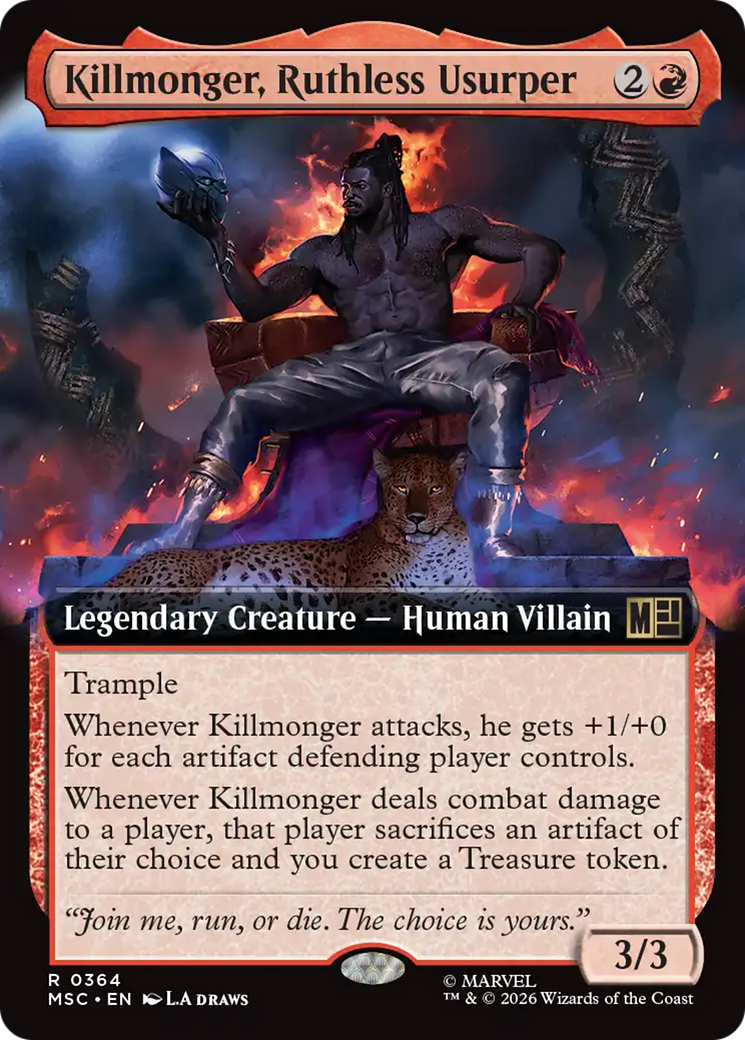 Killmonger, Ruthless Usurper - Magic: The Gathering - MoxLand