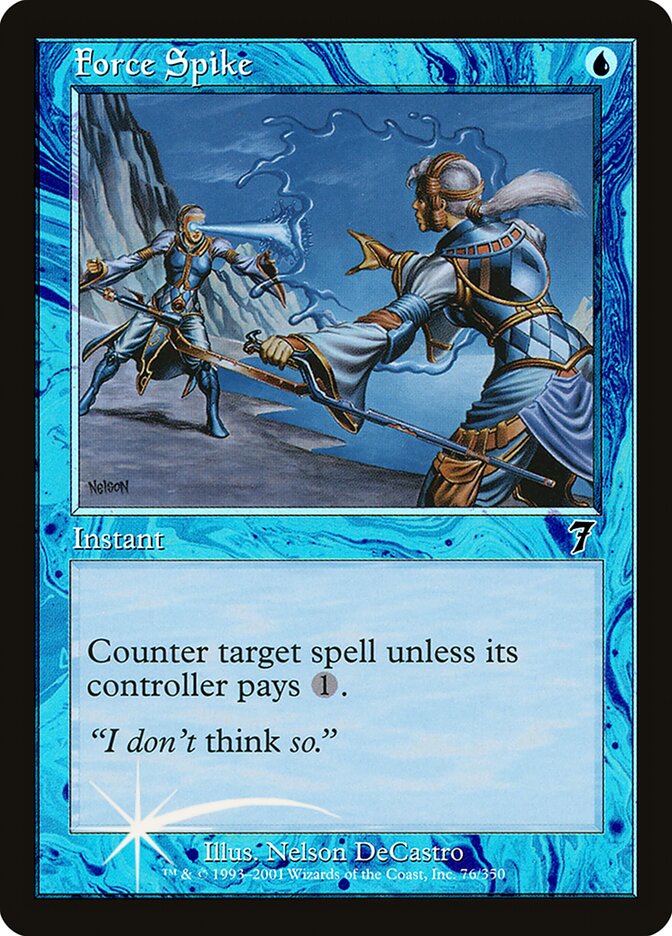 Acúleo da Força / Force Spike - Magic: The Gathering - MoxLand
