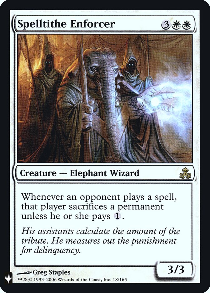 Impositor do Dízimo de Magia / Spelltithe Enforcer - Magic: The Gathering - MoxLand