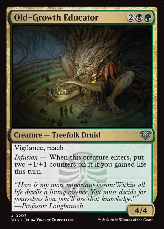 Old-Growth Educator - Magic: The Gathering - MoxLand