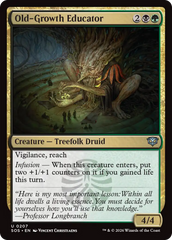 Old-Growth Educator - Magic: The Gathering - MoxLand