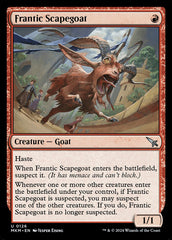 Bode Expiatório Frenético / Frantic Scapegoat - Magic: The Gathering - MoxLand