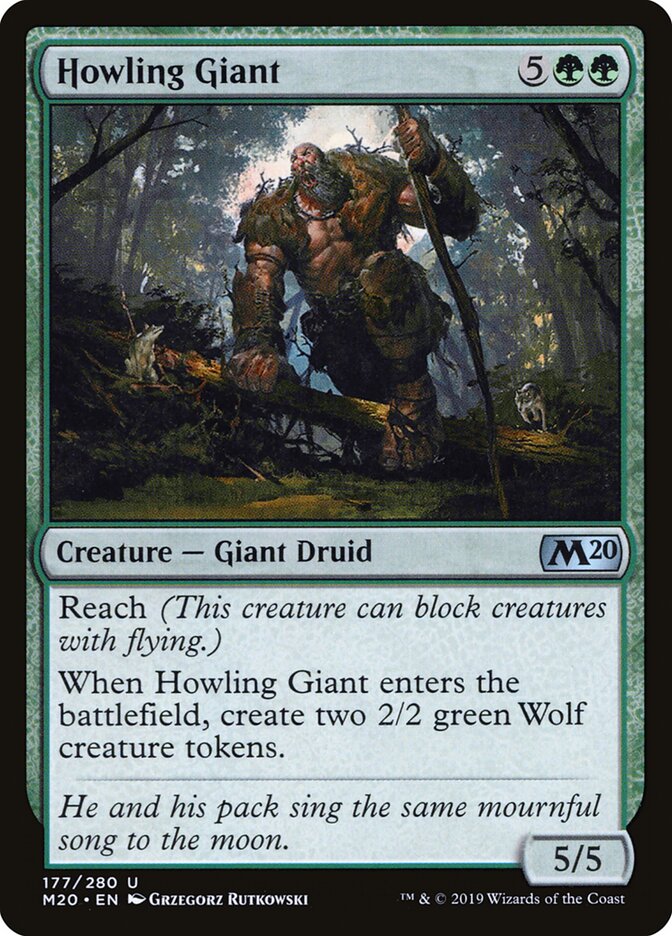 Gigante Uivador / Howling Giant - Magic: The Gathering - MoxLand