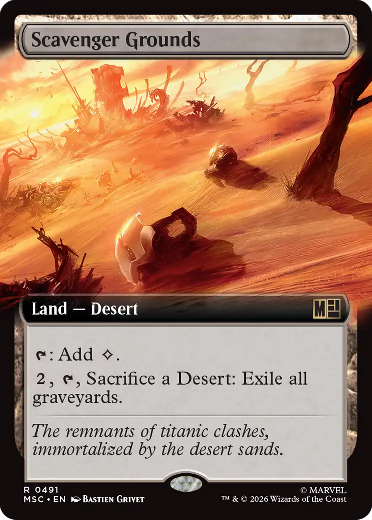 Território dos Necrófagos / Scavenger Grounds - Magic: The Gathering - MoxLand