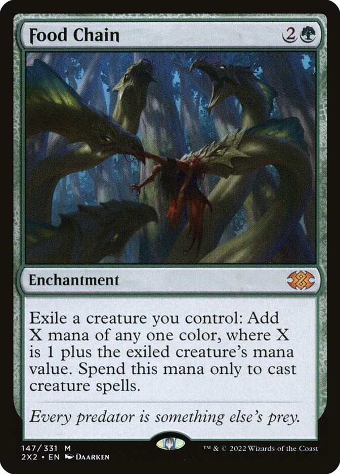 Cadeia Alimentar / Food Chain - Magic: The Gathering - MoxLand