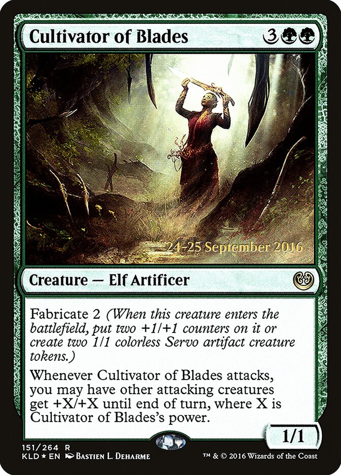 Cultivadora de Lâminas / Cultivator of Blades - Magic: The Gathering - MoxLand