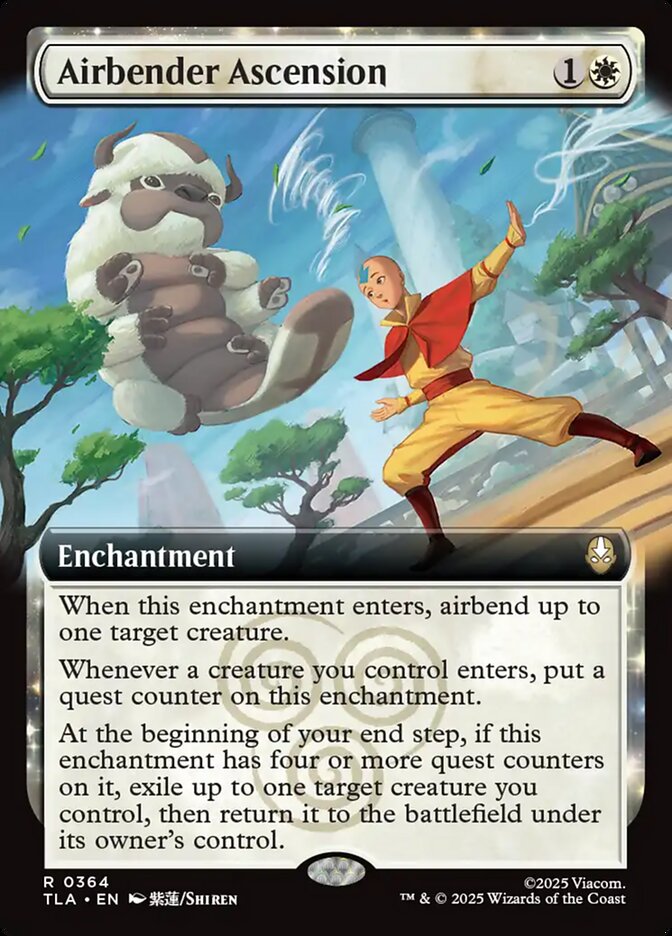 Ascensão do Dobrador de Ar / Airbender Ascension - Magic: The Gathering - MoxLand
