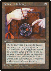 Amuleto de Kroog / Amulet of Kroog - Magic: The Gathering - MoxLand