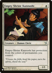 Kannushi do Sacrário Vazio / Empty-Shrine Kannushi - Magic: The Gathering - MoxLand