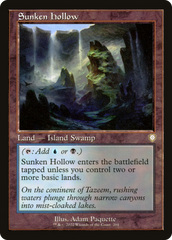 Vale Afundado / Sunken Hollow - Magic: The Gathering - MoxLand