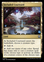 Pátio Reservado / Secluded Courtyard - Magic: The Gathering - MoxLand