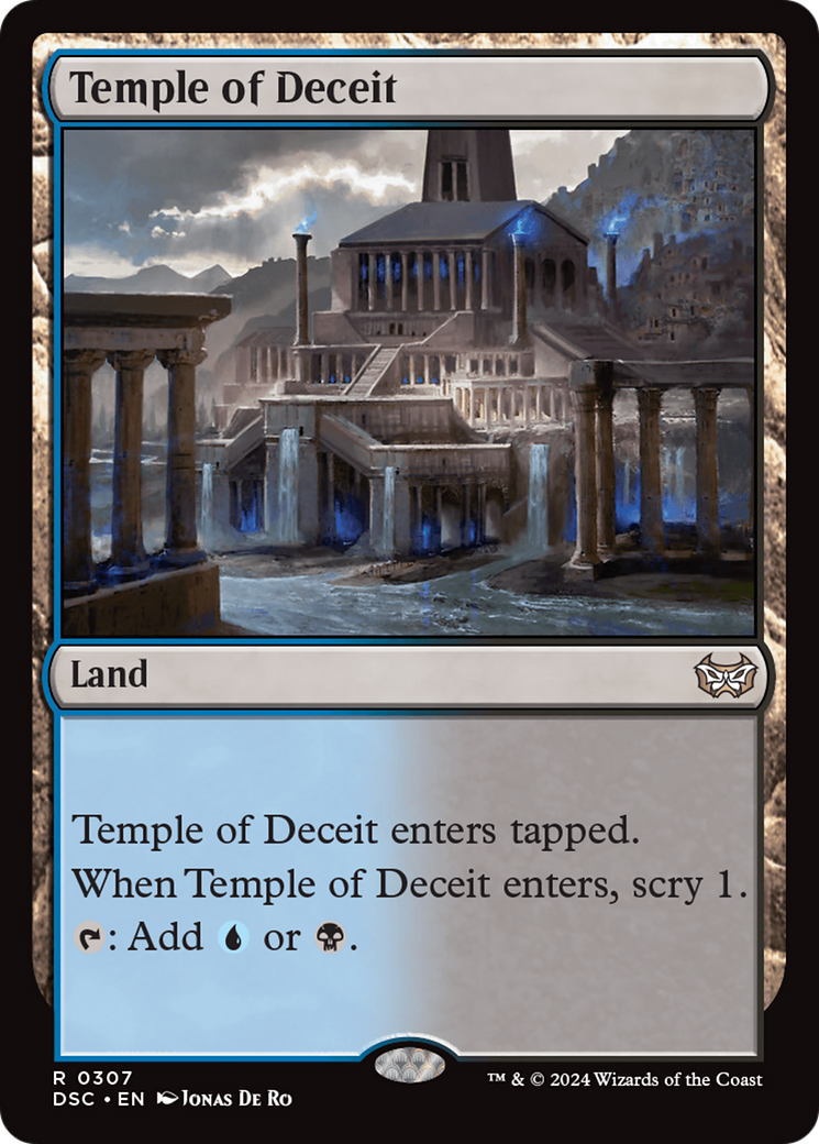 Templo do Engano / Temple of Deceit - Magic: The Gathering - MoxLand
