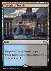 Templo do Engano / Temple of Deceit - Magic: The Gathering - MoxLand