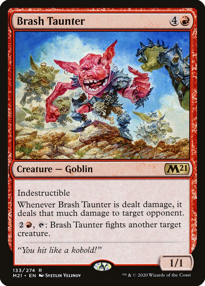 Provocador Petulante / Brash Taunter - Magic: The Gathering - MoxLand