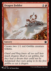 Forragem de Dragão / Dragon Fodder - Magic: The Gathering - MoxLand