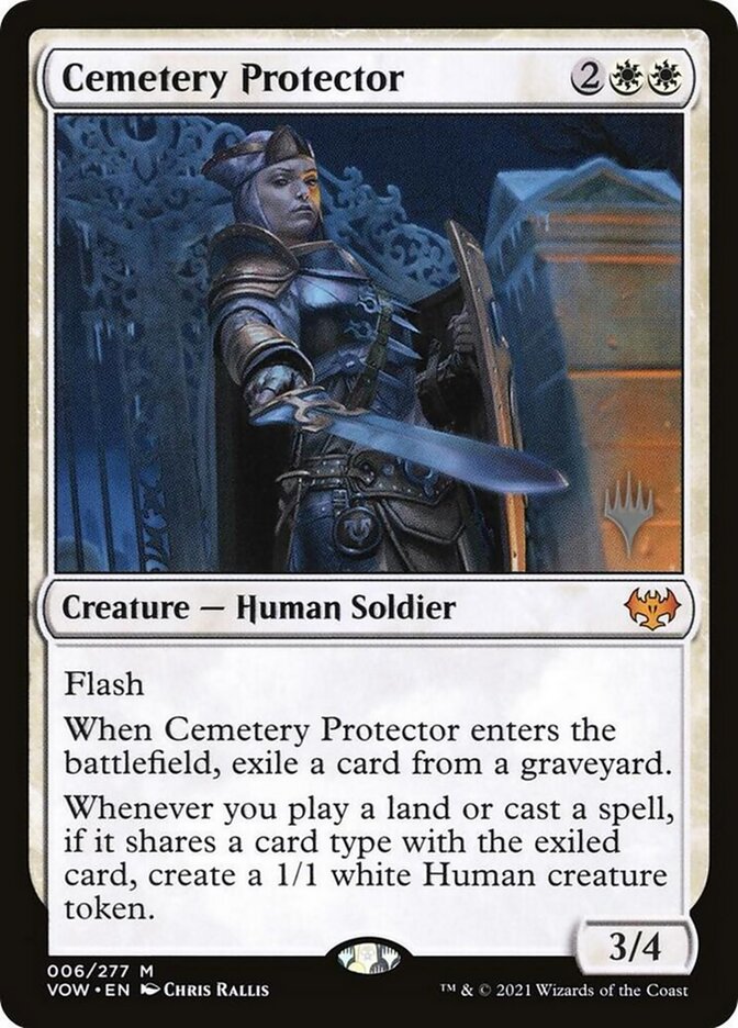 Protetora do Sepulcrário / Cemetery Protector - Magic: The Gathering - MoxLand